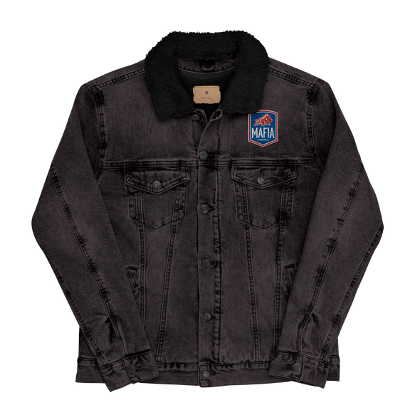 Vol 14, Shirt 21: "MAFIA 2024" Unisex Denim Sherpa Jacket