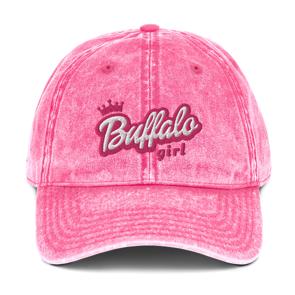 Summer 2024 Collection: "Buffalo Girl" Vintage Cotton Twill Cap
