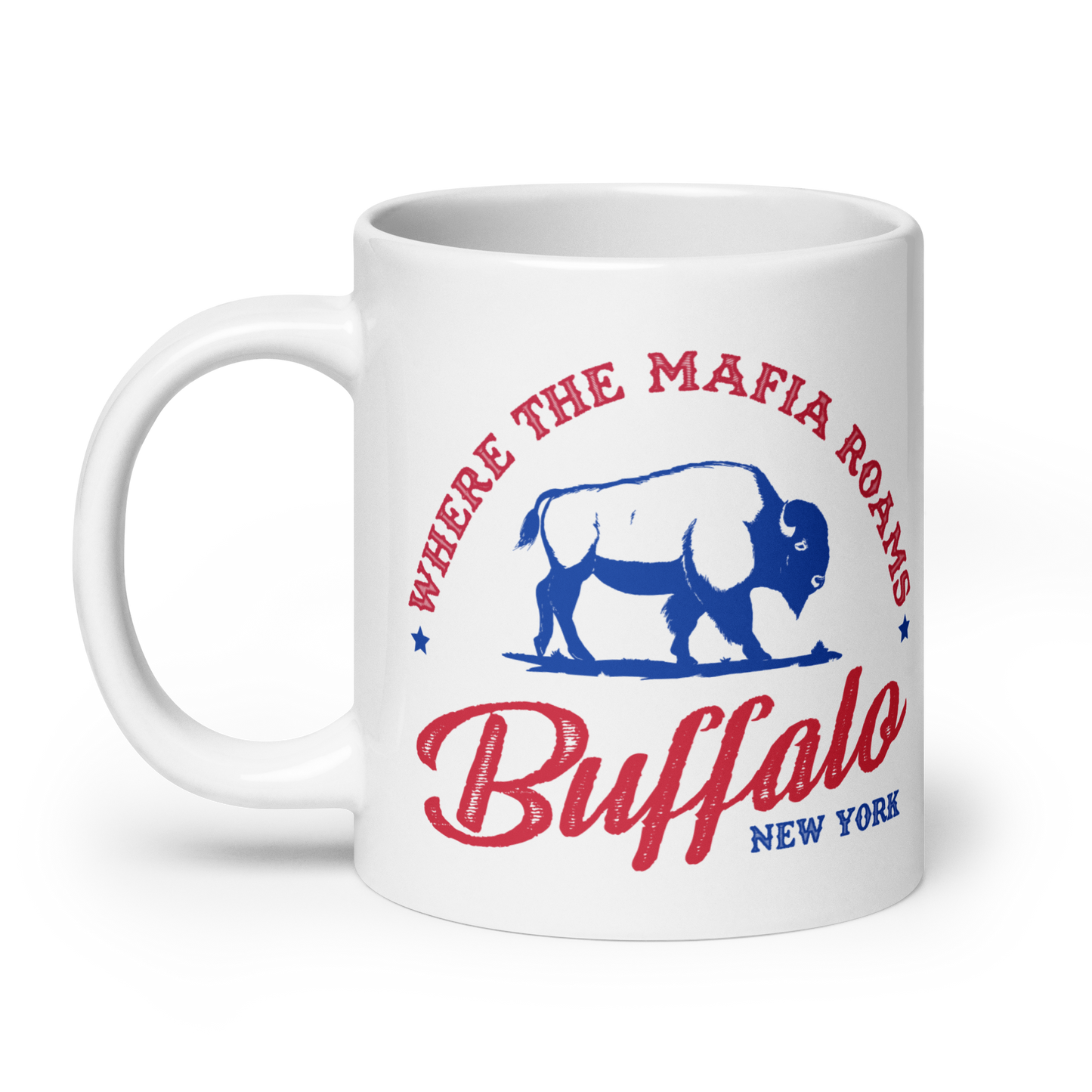 "Where the Mafia Roams 2024" 20oz mug