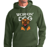 Sweatshirt Hoody, Military Green (50% cotton, 50% polyester)