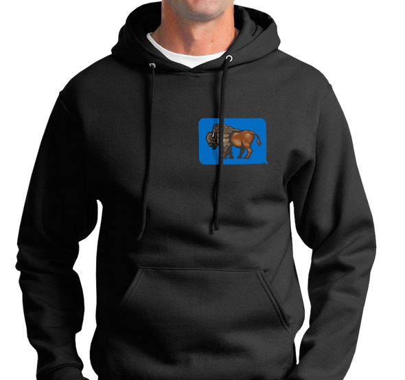 Sweatshirt Hoody, Black (50% cotton, 50% polyester)