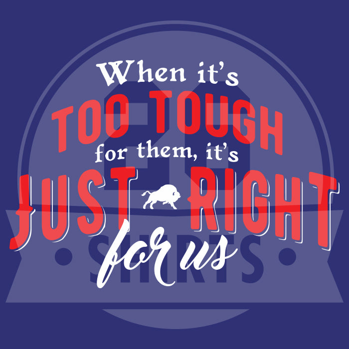 "Just Right for Us" Ladies T-Shirt