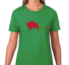 Ladies T-Shirt, Kelly Green (100% cotton)