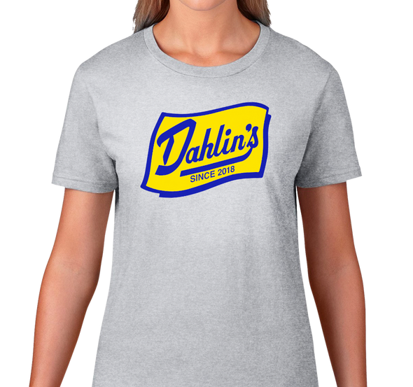 Ladies T-Shirt, Light Gray (100% cotton)