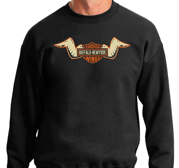 Crewneck Sweatshirt, Black (50% cotton, 50