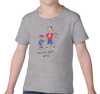 Toddler T-Shirt, Heather Gray (90% cotton, 10% polyester)
