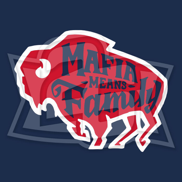 Hall of Fame: "Mafia Means Family" Sweatshirt Hoody