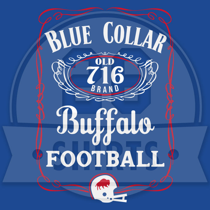 "Blue Collar Football" Ladies T-Shirt