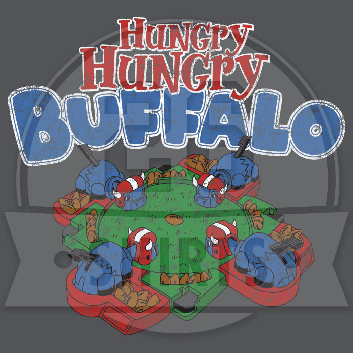 "Hungry Hungry Buffalo" Premium Garment-Dyed Heavyweight T-Shirt