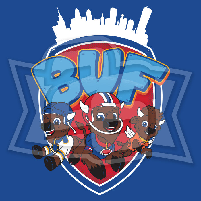 "BUF Patrol" Baby Onesie