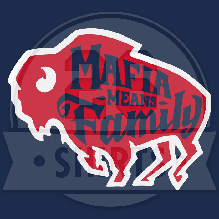 Hall of Fame: "Mafia Means Family" Ladies T-Shirt