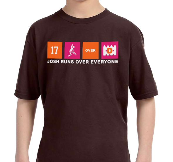 Youth T-Shirt, Chocolate (100% cotton)