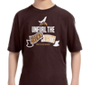 Youth T-Shirt, Brown (100% cotton)