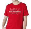 Youth T-Shirt, Red ("Polish for a Day" version), 100% cotton