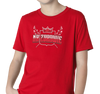 Youth T-Shirt, Red (Polish version), 100% cotton