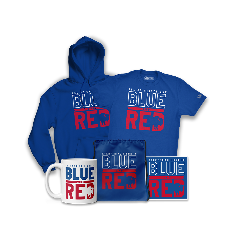 "All My Shirts are Blue and Red"