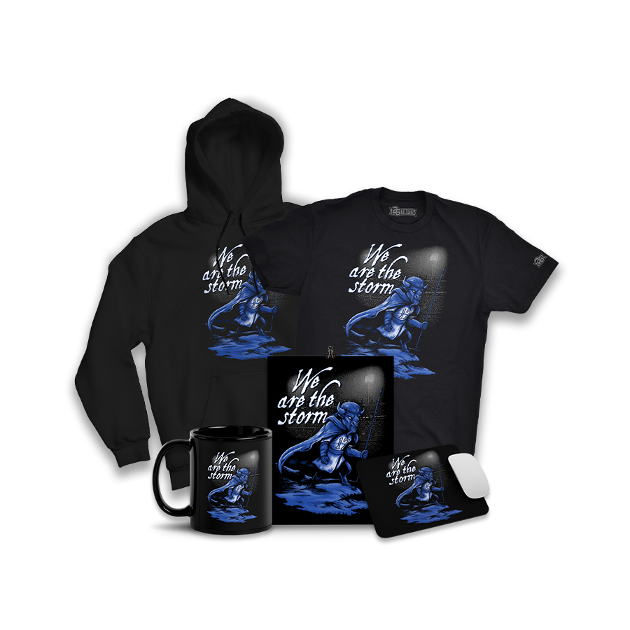 Volume 17, Shirt 23: "We are the Storm"