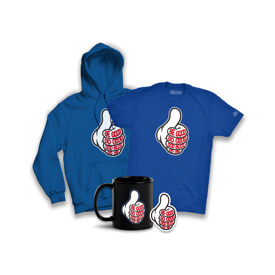 Volume 18, Shirt 8: "Thumbs Up"