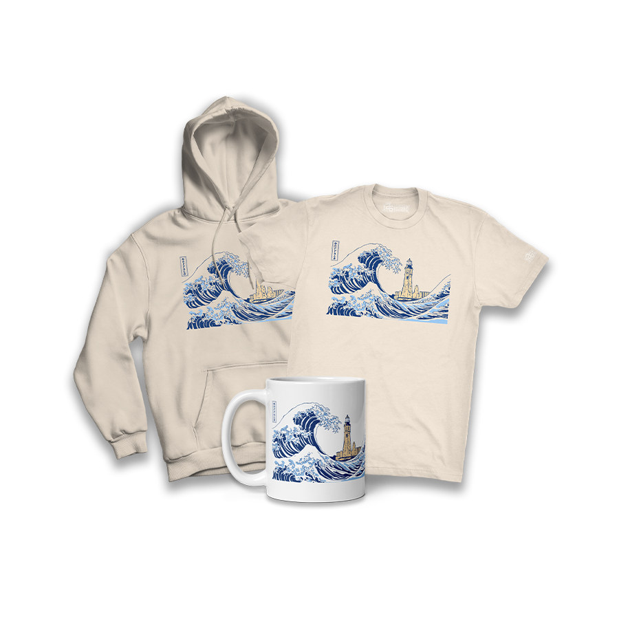 Volume 19, Shirt 6: "Great Wave off Buffalo"
