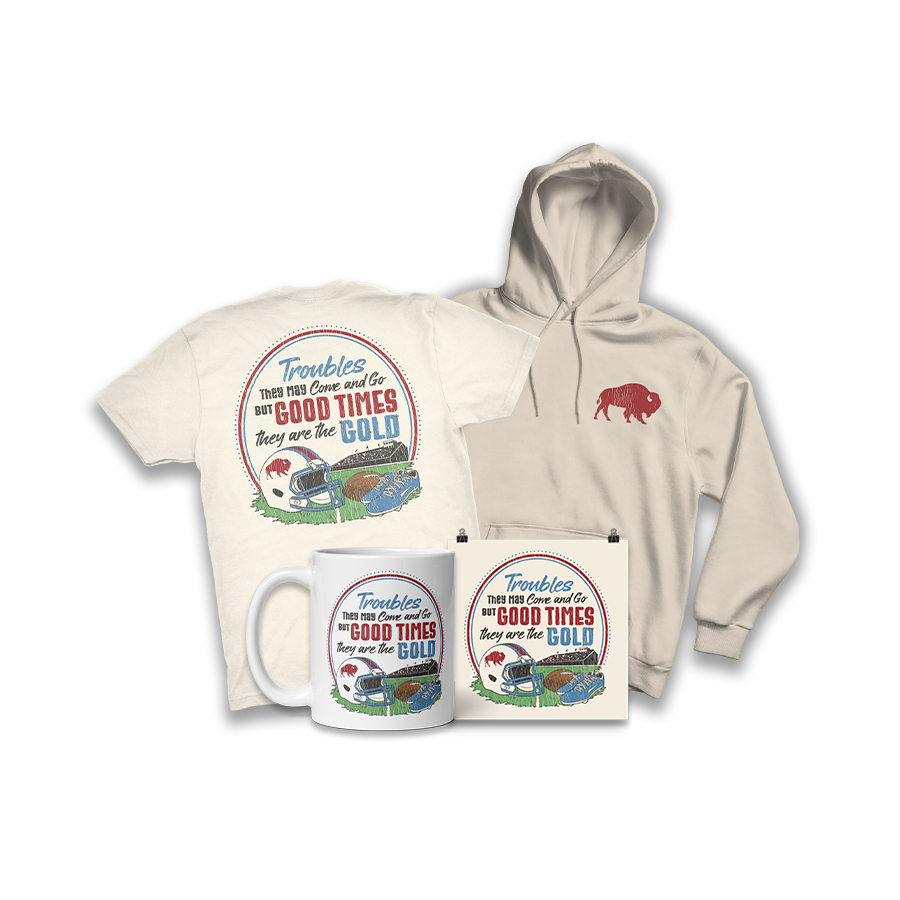 Volume 18, Shirt 16: "Good Times are Gold"