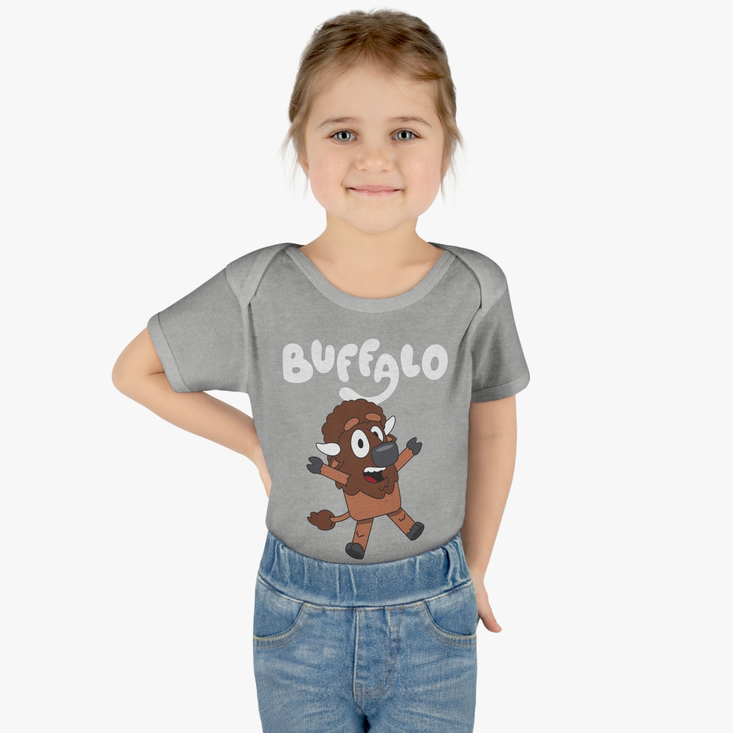 "Buffaloey" Baby Onesie (multiple color options)