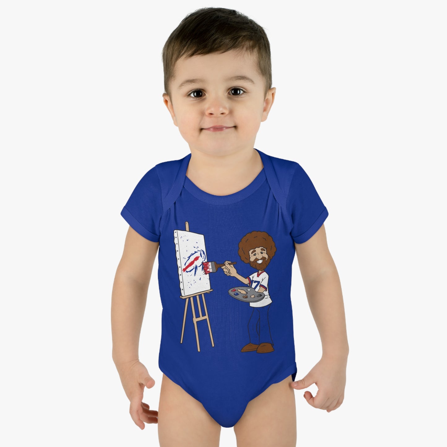 "Happy Little Touchdowns" Baby Onesie