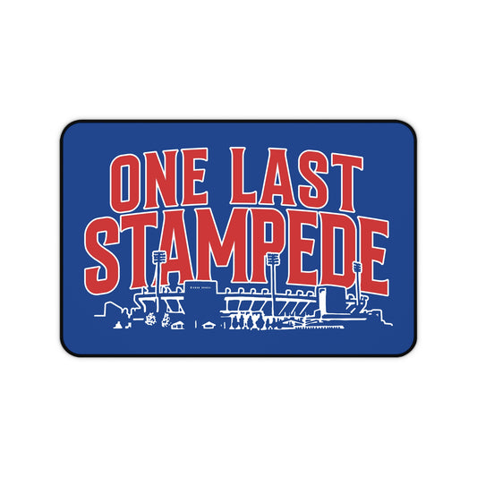 "One Last Stampede" Desk Mat