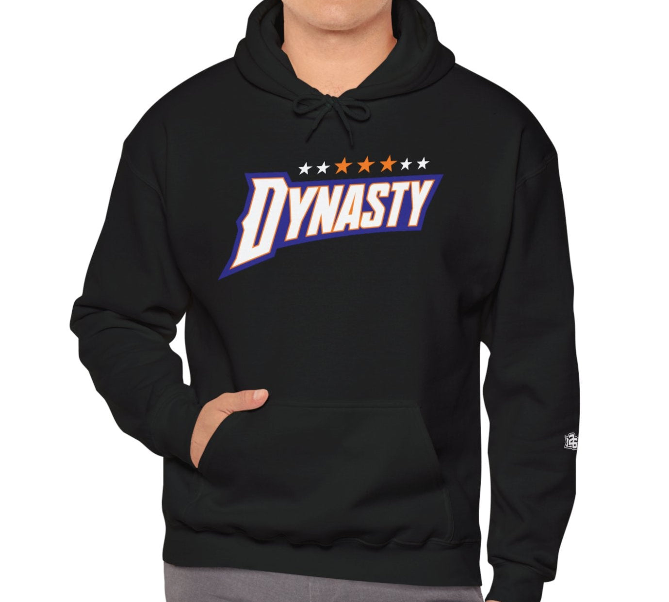 Black (50% cotton, 50% polyester)