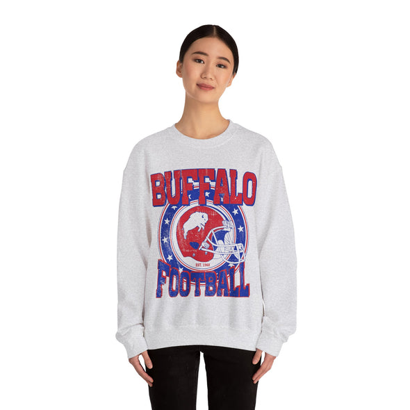 "Buffalo Obsessed" Crewneck Sweatshirt (multiple color options)