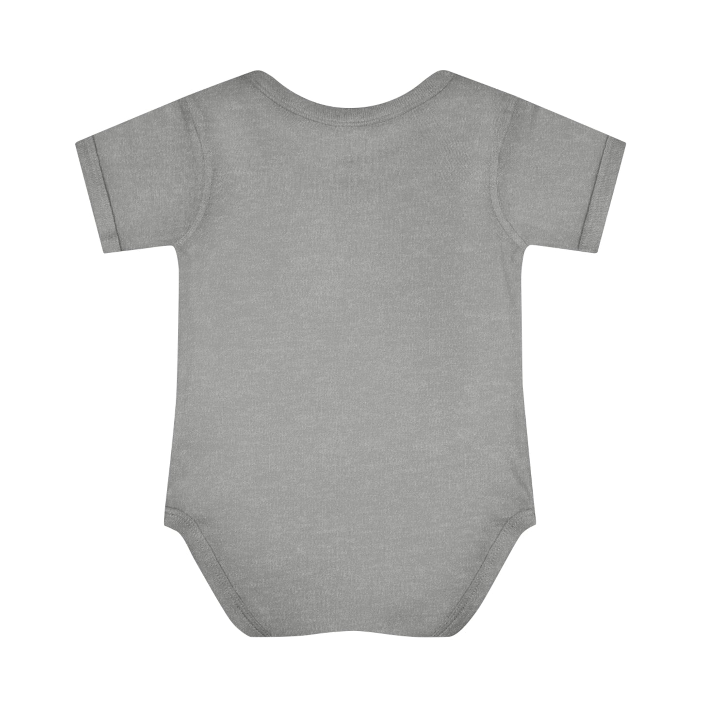 "Hello Buffalo" Baby Onesie (Gray)