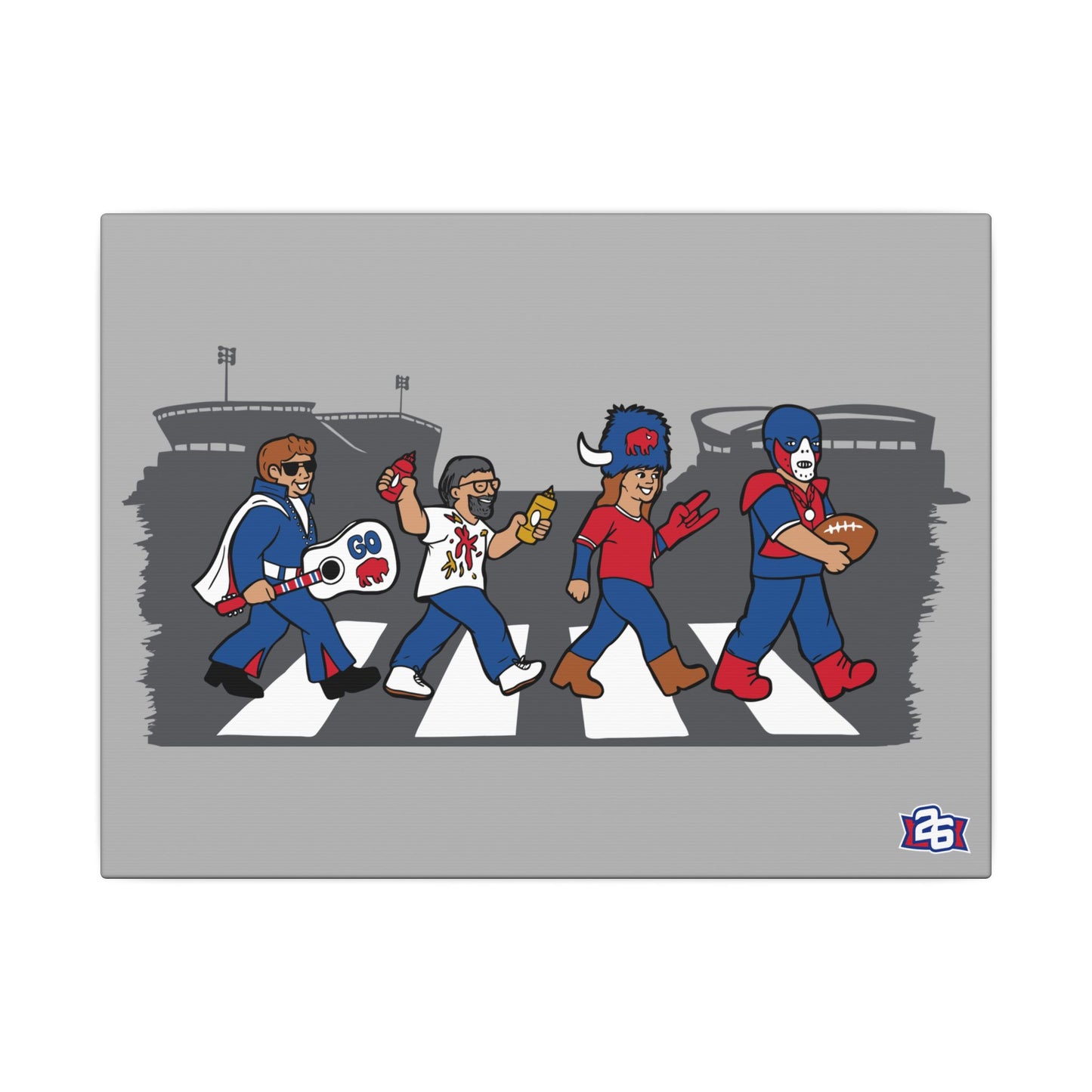 "Crossing Abbott" Canvas Print