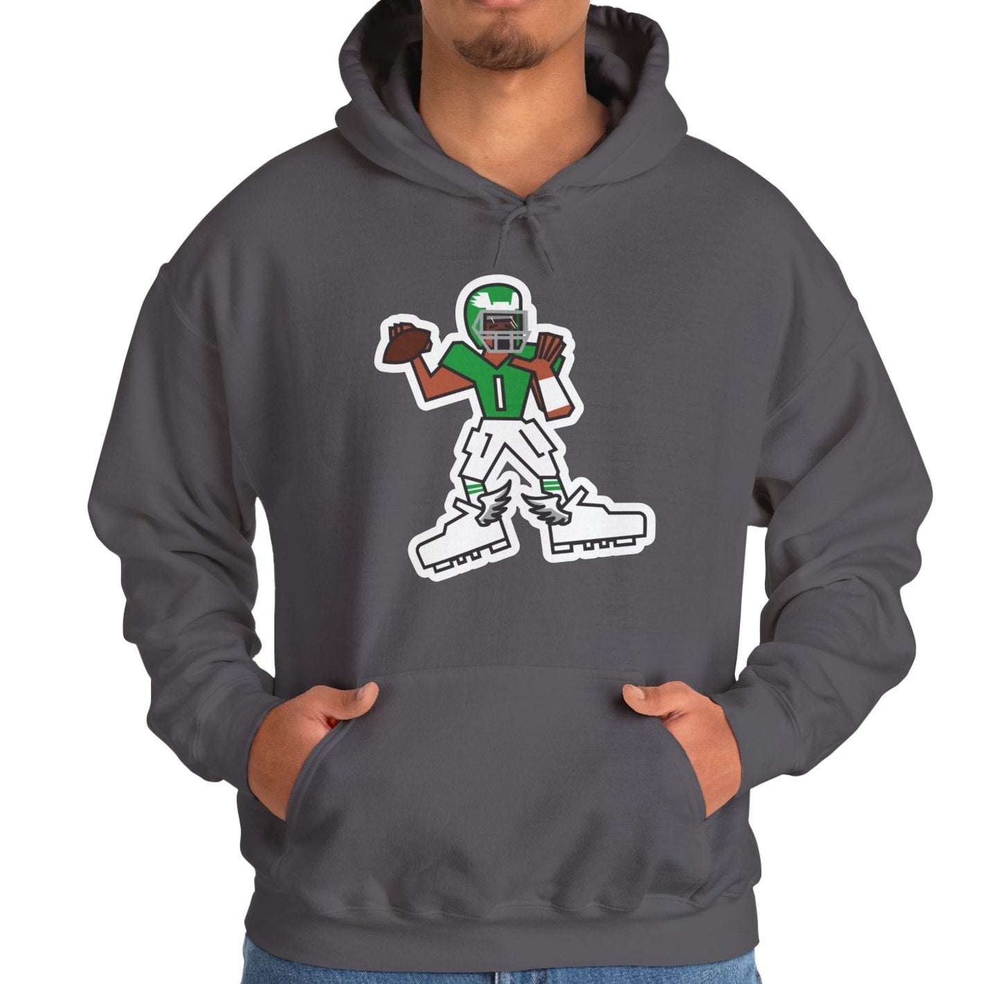 Charcoal (50% cotton, 50% polyester)