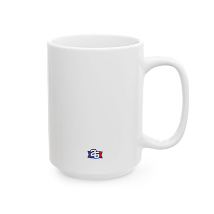 Volume 15, Shirt 23: "Buff-ee's" Ceramic Glossy Mug