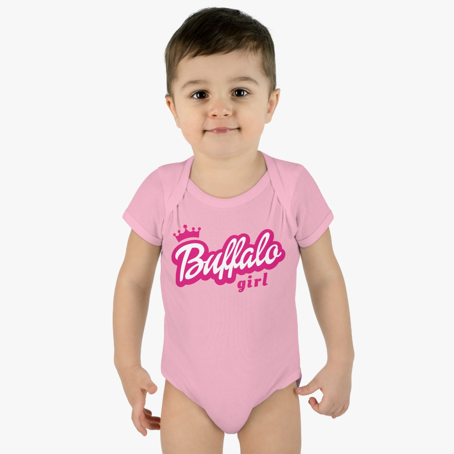 "Buffalo Girl" Baby Onesie