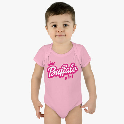 "Buffalo Girl" Baby Onesie