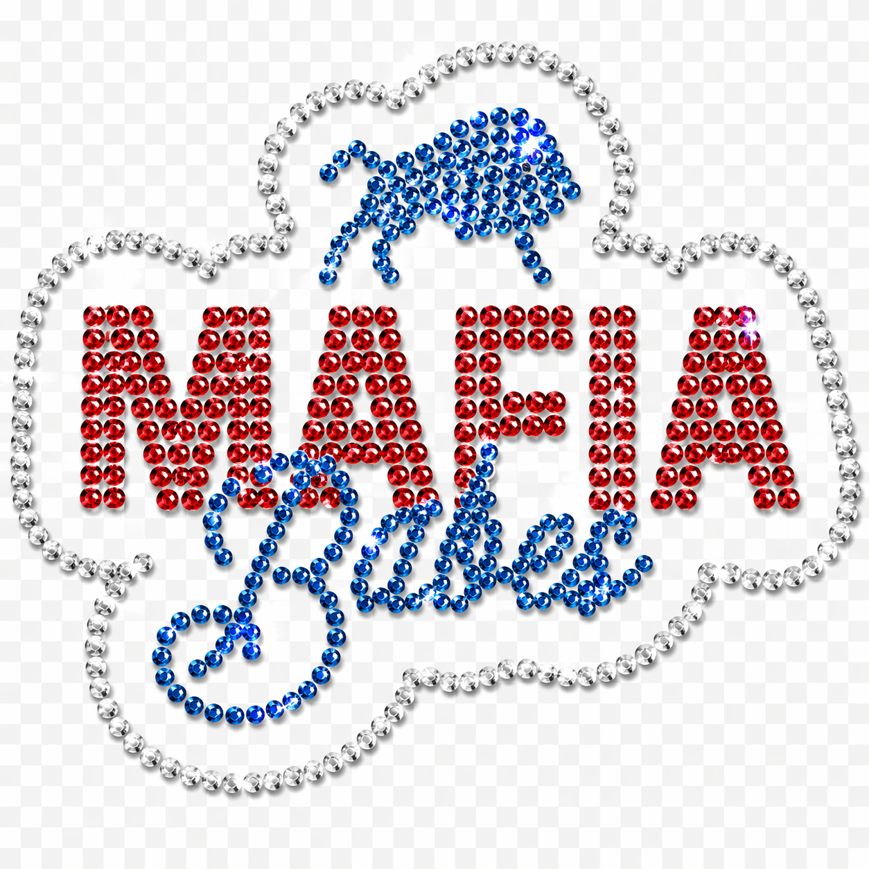 26 Shirts x Queen City Glitz: Mafia Babes Car Decal
