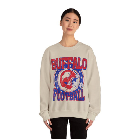 "Buffalo Obsessed" Crewneck Sweatshirt (multiple color options)