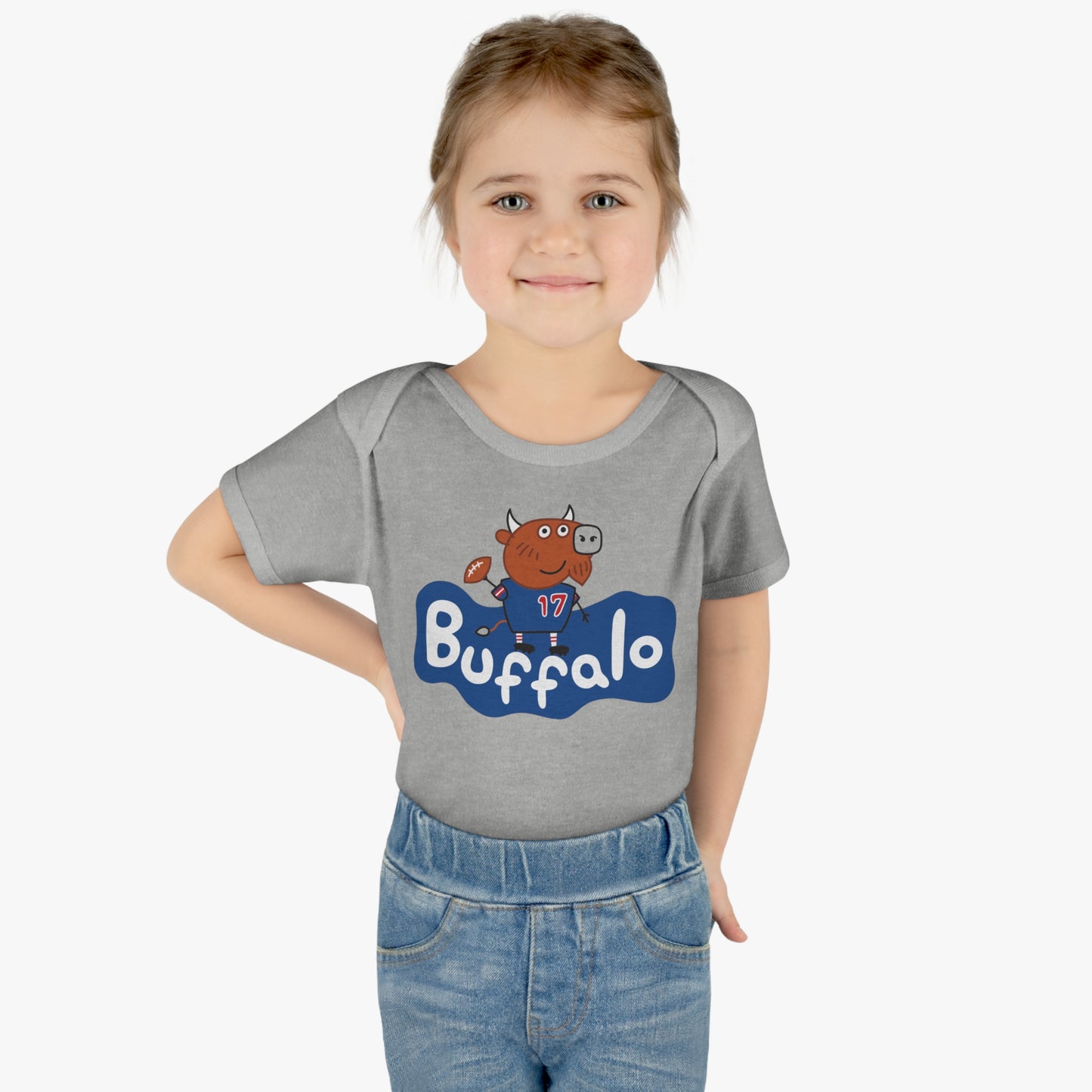 Kids Collection: "Buppa Buffalo" Baby Onesie