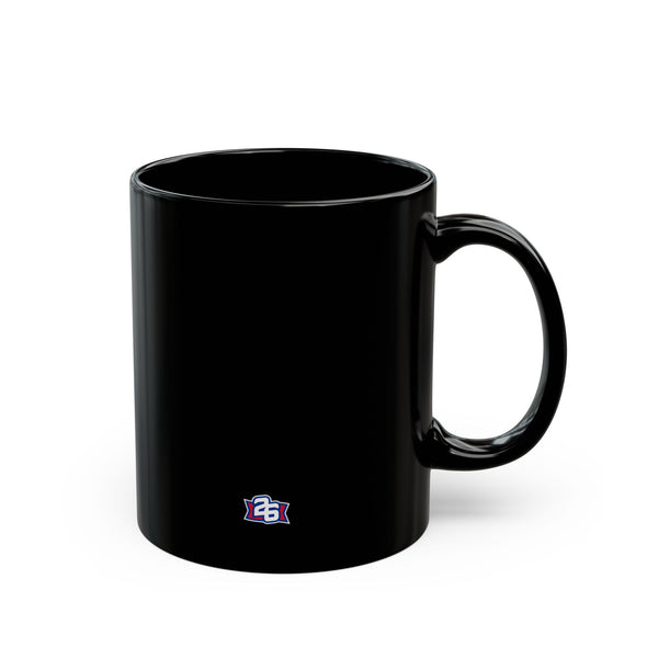 Volume 15, Shirt 20: "Runs N' Throws" Ceramic Glossy Mug