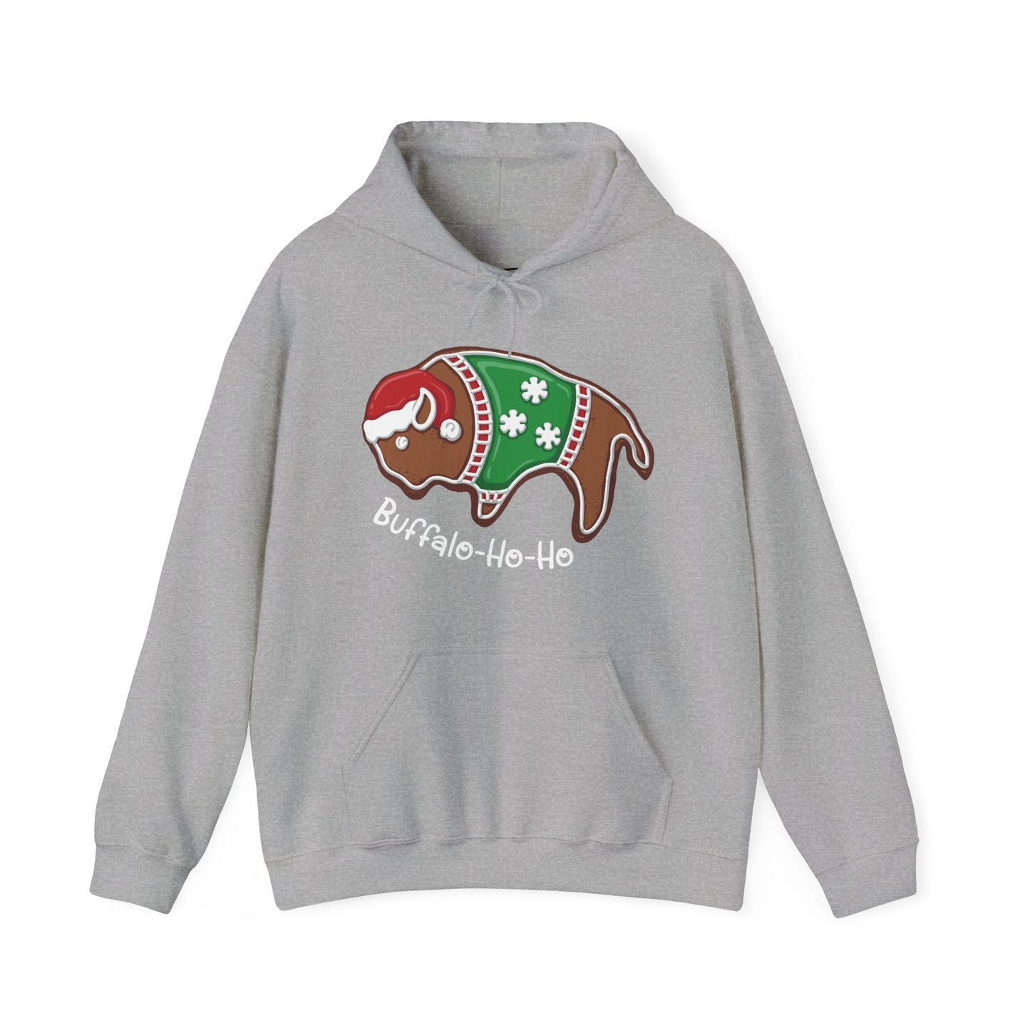 "Buffalo-Ho-Ho" Sweatshirt Hoody (multiple color options)