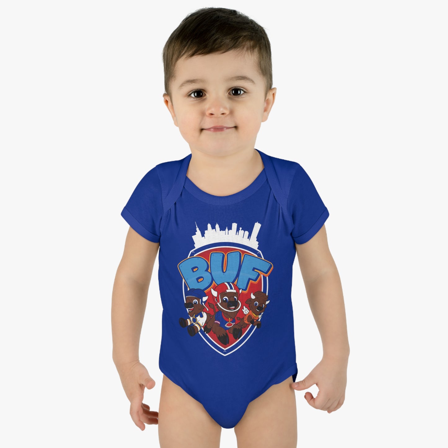 Kids Collection: "BUF Patrol" Baby Onesie