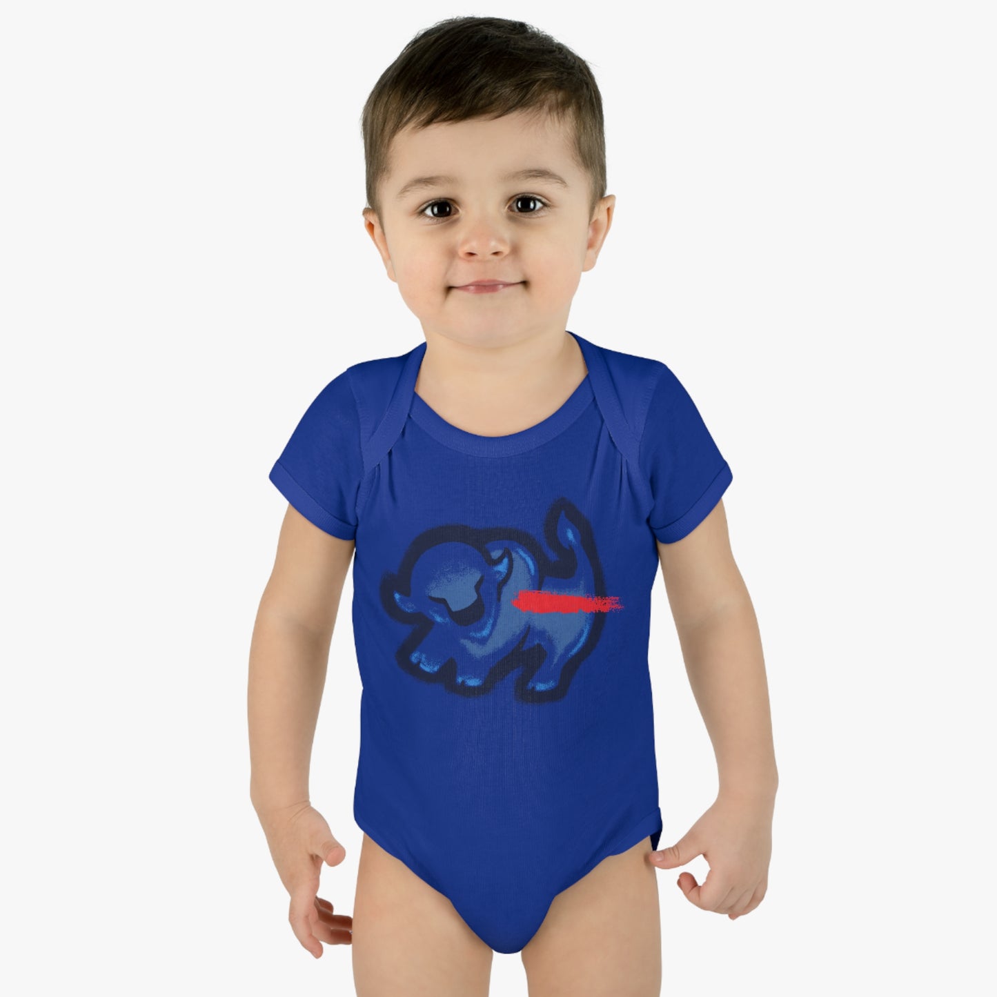 "Bison King" Baby Onesie