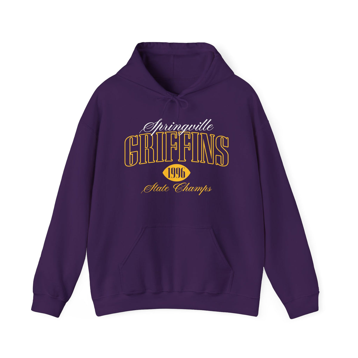Springville Pop Warner "1996 State Champs" Sweatshirt Hoody
