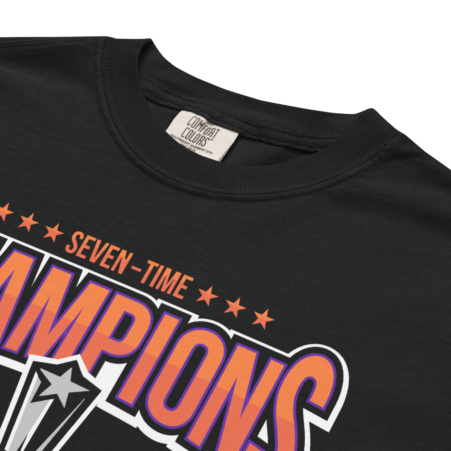 "Seven-Time Champions" Premium Garment-Dyed Heavyweight T-Shirt
