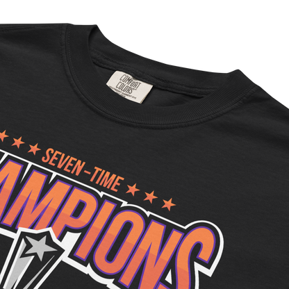 "Seven-Time Champions" Premium Garment-Dyed Heavyweight T-Shirt