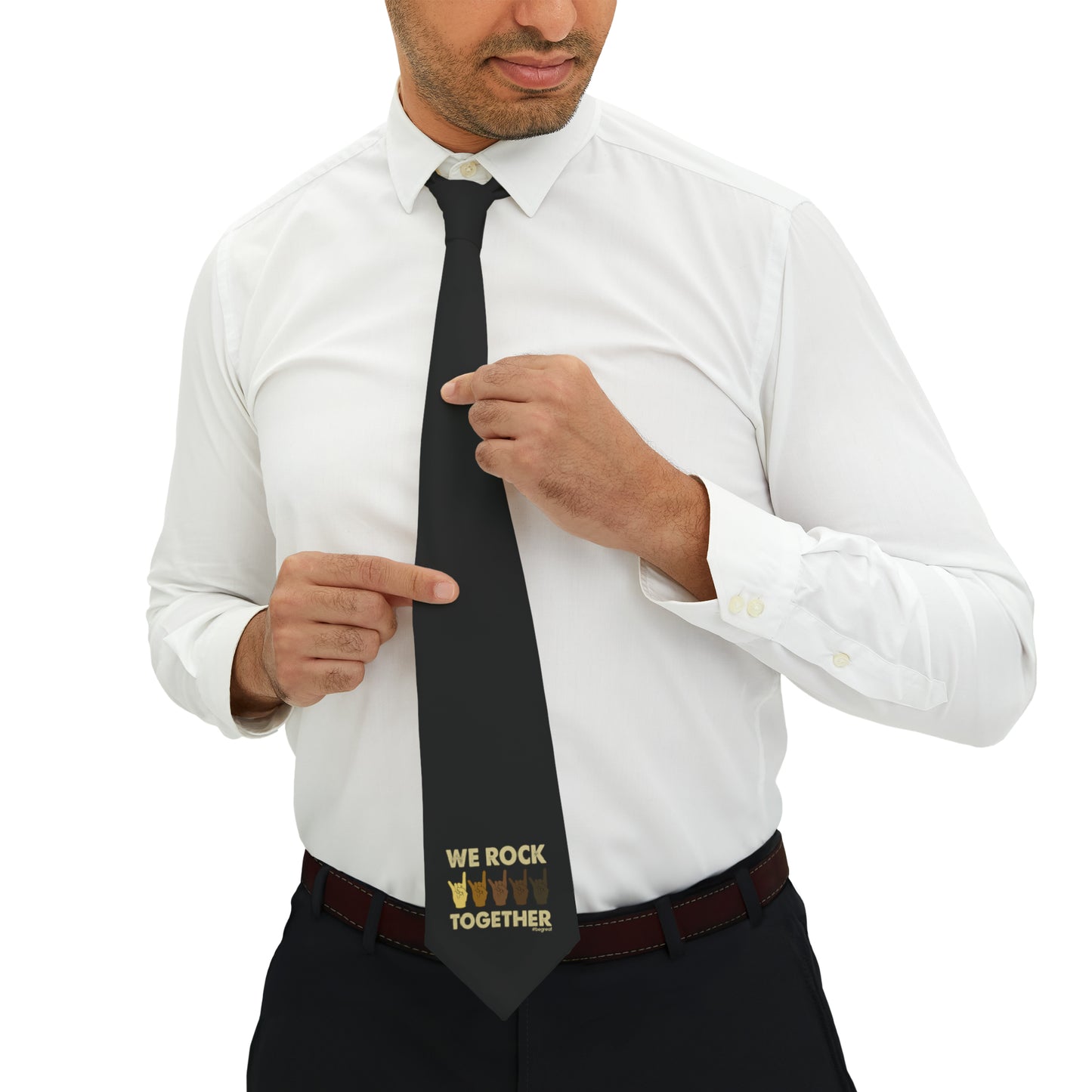 Official Nick Harrison "We Rock Together" Necktie