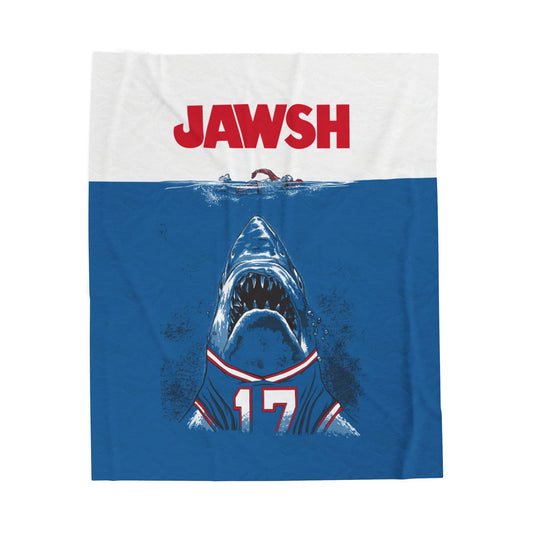 "JAWSH" Velveteen Plush Blanket