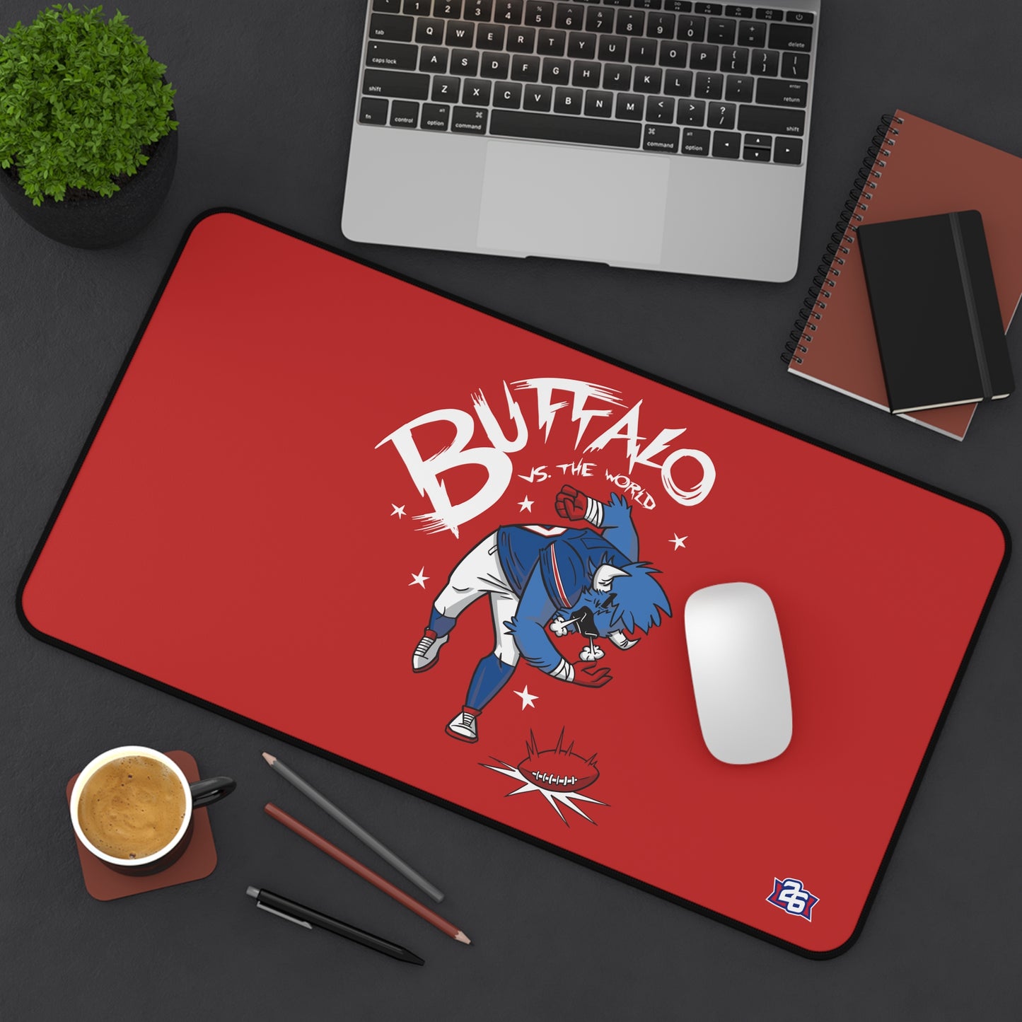 Volume 15, Shirt 22: "Buffalo vs. The World" Desk Mat