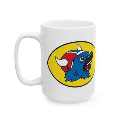 Volume 15, Shirt 23: "Buff-ee's" Ceramic Glossy Mug