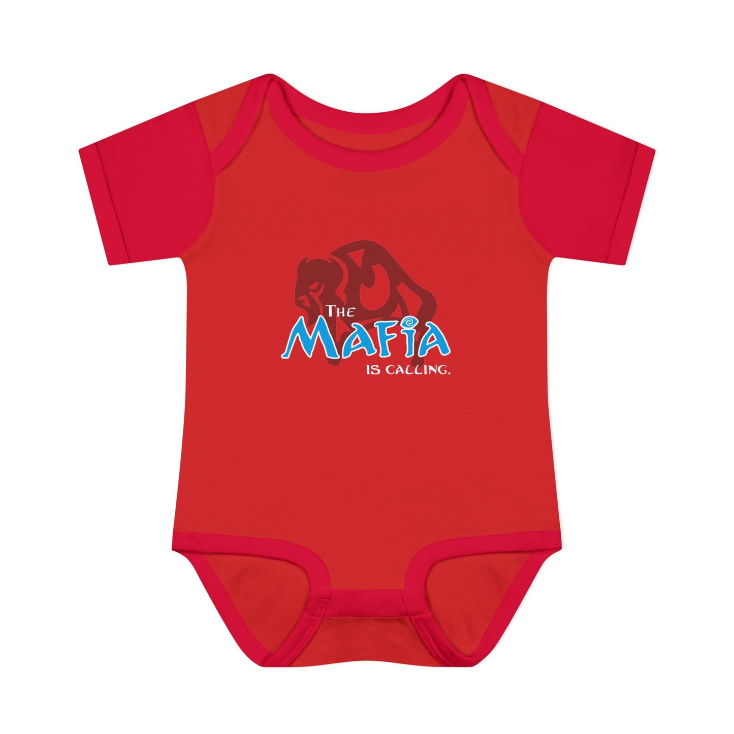 "The Mafia is Calling" Baby Onesie (multiple color options)